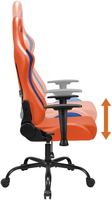 DBZ Dragon Ball Z - Official Ergonomic Gamer Chair Adjustable Back and Armrests - Officially licensed adult gaming chair (PS5////)