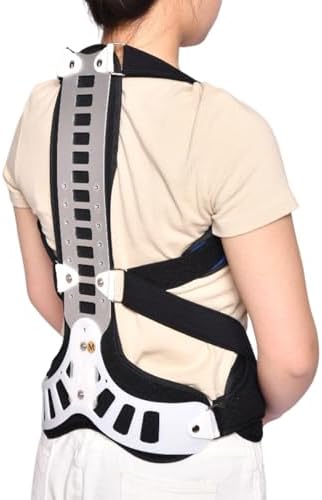 Back Brace Corrector, Adjustable Hunchback Corrector, Breathable Back Straightener, Pain Relief Improve Thoracic Kyphosis Spine for Men Women, L
