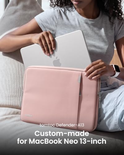 tomtoc 360° Protective Laptop Sleeve 13-inch MacBook Neo A3404 (2026)