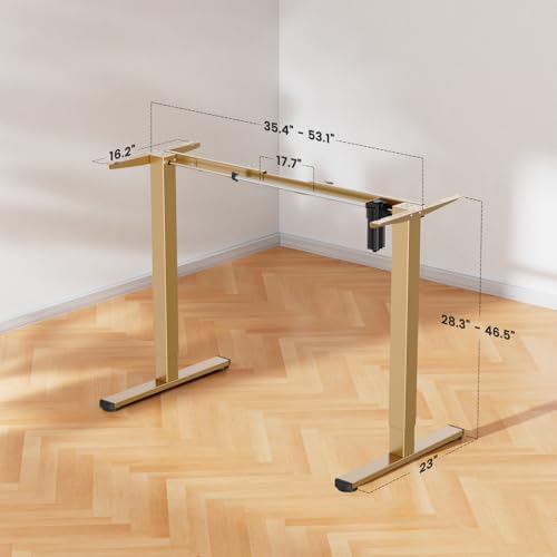 ErGear Electric Standing Desk Legs for 39.4-63.3 inch Desktops, 176 lbs