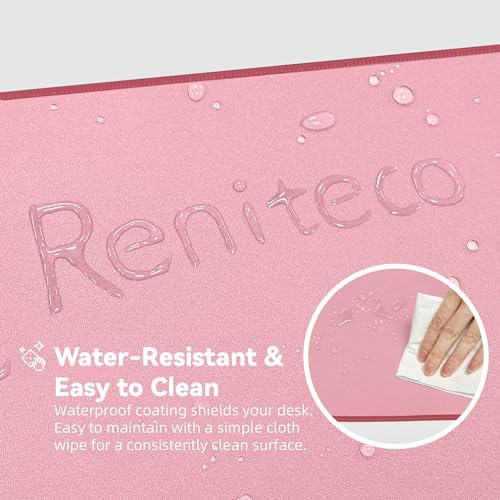 Reniteco Waterproof Large Office & Gaming Mouse Pad, 35.4" x 15.7" x 0.12"