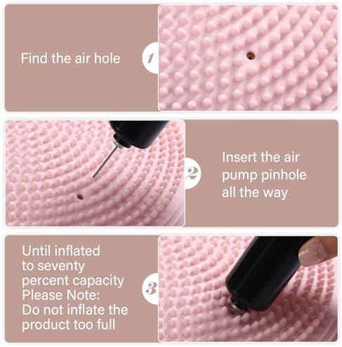 Libima 4 Pcs Wiggle Seat Inflated Wobble Cushion for Kids