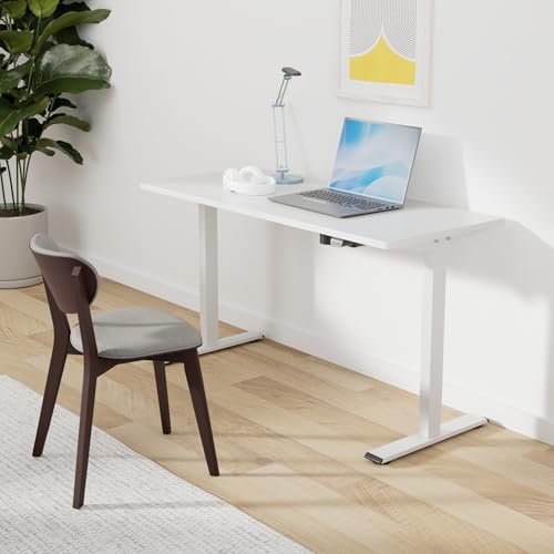 SANODESK One-Piece 1'' Thick Height Adjustable Standing Desk 55''x28''