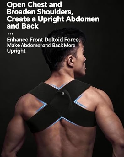 Fitness Posture Corrector Training Straps, 2026 New Fitness Heavy Shoulder Straps, Open Shoulder Assist Straps Shoulders for Weight Training, Chest Straight, Bench Presses, Shoulder Training