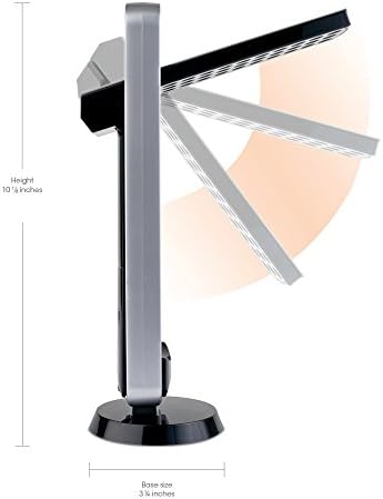 OttLite Battery-Operated LED Mobile Task Lamp, Black