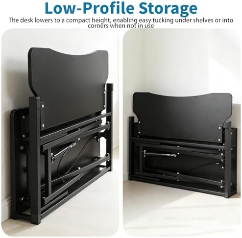 Standing Desk Converter, Height Adjustable, Dual Monitor with Keyboard Tray