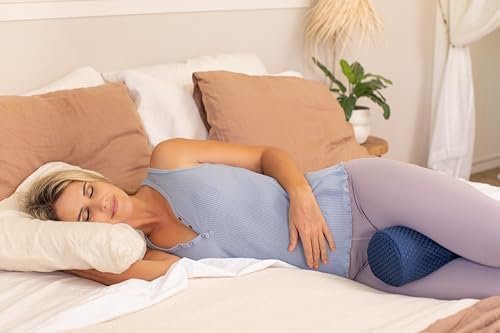 Carex Memory Foam Cervical Neck Pillow, Round - Contoured Design to Support_Neck and Shoulders, Relieve Pain and Pressure, Neck Roll Pillow for Sleeping, Memory Foam, 1 Count (Pack of 4)