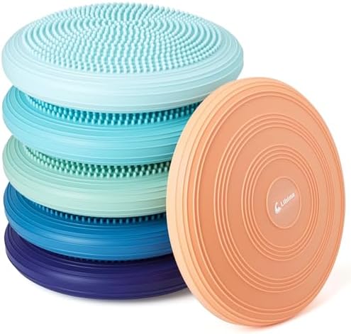 Libima 6 Pcs Sensory Cushion Wobble Seat 13 Inches