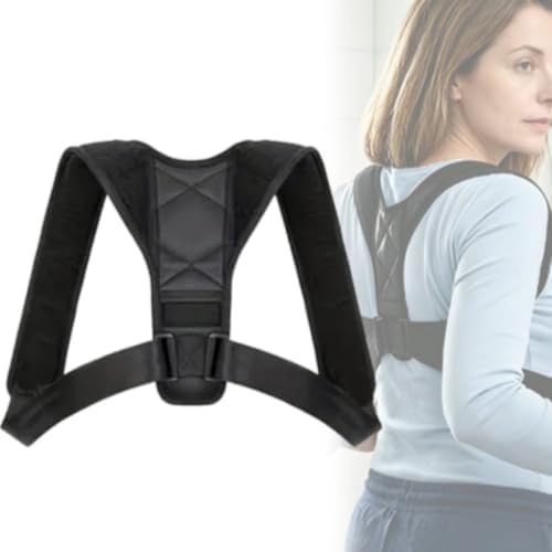 WellaBack Posture Corrector – Adjustable Support Brace, Invisible Under Clothes, Full Back Alignment (1PCS-A)