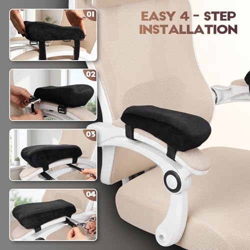 Chair Arm Pads for Office, Wheelchair and Gaming
