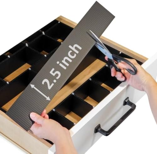 DRAWER DADDY - The world's most customizable drawer organizer.