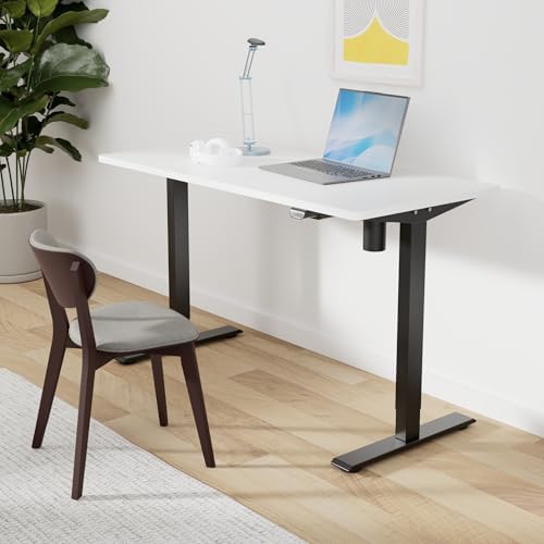 SANODESK One-Piece 1'' Thick Height Adjustable Standing Desk 55''x28''