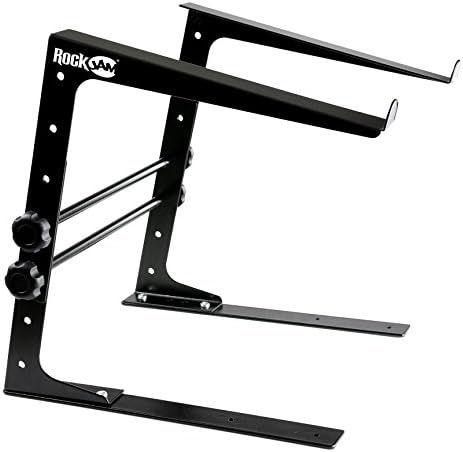 RockJam RJLP1 Adjustable DJ Laptop Stand, Anti Slip Desktop Riser