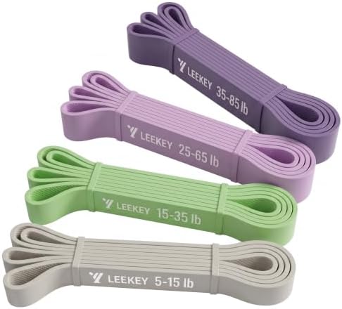 LEEKEY Resistance Bands Set for Pull Up Assistance & Exercise