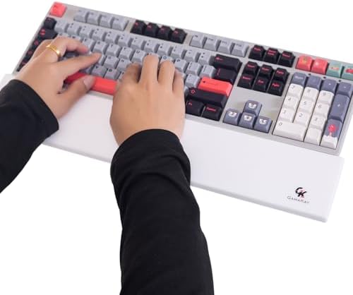 GK GAMAKAY Wrist Rest Pad, Ergonomic Silicone Wrist Rest for Keyboards