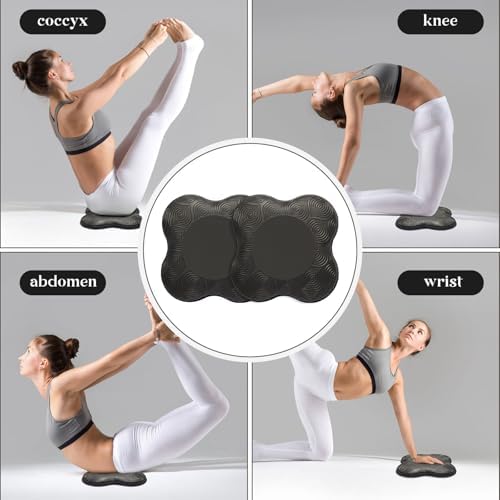 2-4 Pack Yoga Knee Pads, TPE Cushion for Pilates Exercise