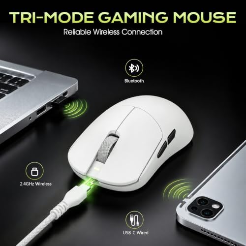 VGN F2 Pro Max Wireless Lightweight Gaming Mouse with 26K Optical Sensor