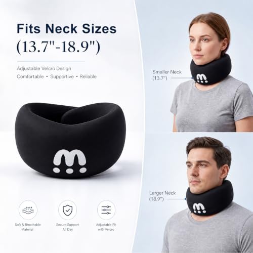 Ice Silk Neck Brace for Neck Pain and Support, Memory Foam Collar