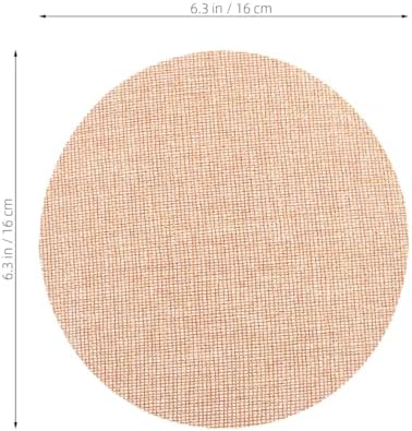 SEWACC 2-Pack Lamp Shade Diffuser 6.29In Round Ceiling Light Cover Anti-Glare Eye Protection Plate for Chandelier Pendant Light Table Lamp Desk