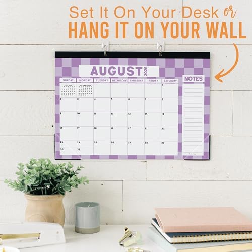 Large Desk Calendar 2026 - Desktop Calendar 2026-2027