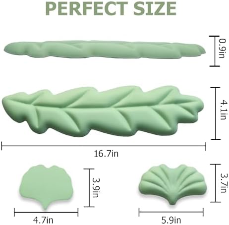 Ergonomic Keyboard Wrist Rest, Leaf Shape Wrist Rest for Computer Keyboard