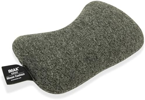 Computer Mouse Wrist Cushion, Gray