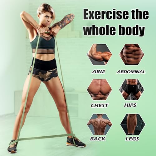 WHATAFIT Resistance Bands, 5 Level Pull Up Assistance Bands for Working Out