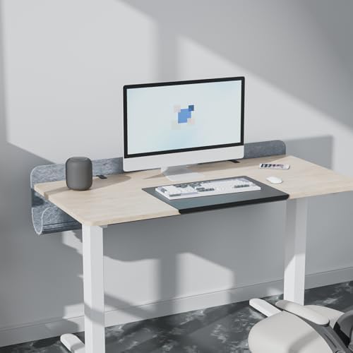 47.2" Under Desk Cable Management Tray, No Drill Cable Organizer for Table