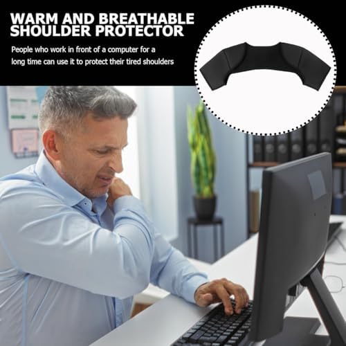 FERCAISH Double Shoulder Brace, Breathable Sports Protective Gear for Chronic Tendinitis Pain Relief, Shoulder Strap Brace for Sleeping Outdoor Lifting Sports (Size L)