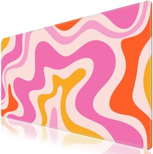 iCasso Large Mouse Pad (35.4x15.7 in), Keyboard Mouse Mat Desk Pad for Work