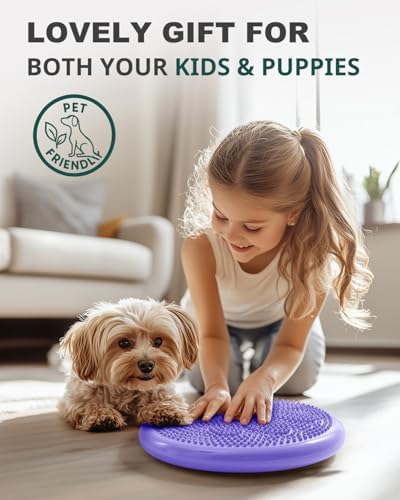 Trideer Wobble Cushion, Balance Pad, Wiggle Seat for Flexible Seating
