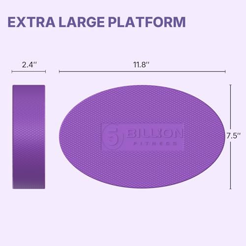 Foam Balance Pad,5BILLION Stability Pad for Physical Therapy,Non-Slip Exercise Balance Pad for Balance workouts,Yoga Knee Pad for Gym Fitness Stretching Pilate