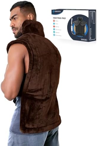 CooCoCo 24''x37'' Heating Pad for Back Pain Relief, FSA Eligible