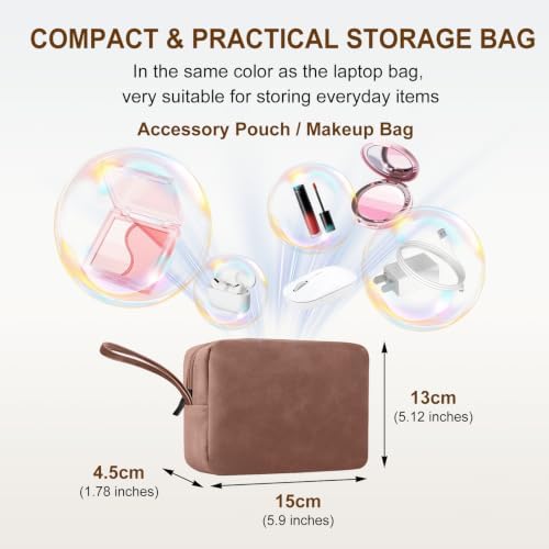 13-14 Inch Laptop Sleeve Case for MacBook Neo 13/Air 13.6/13 - Pink