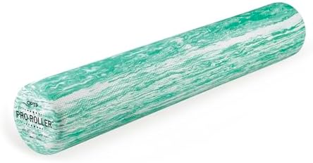 OPTP PRO-ROLLER Standard Density Foam Roller – Round, Green, 36" x 6"