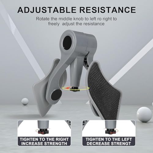 Men Women Thigh Master 5-35lb Pelvic Floor Muscle Repair Trainer Kegel Inner Thigh Exercise Workout Equipment Pilates for Home Workouts Hip Under Desk Exercise