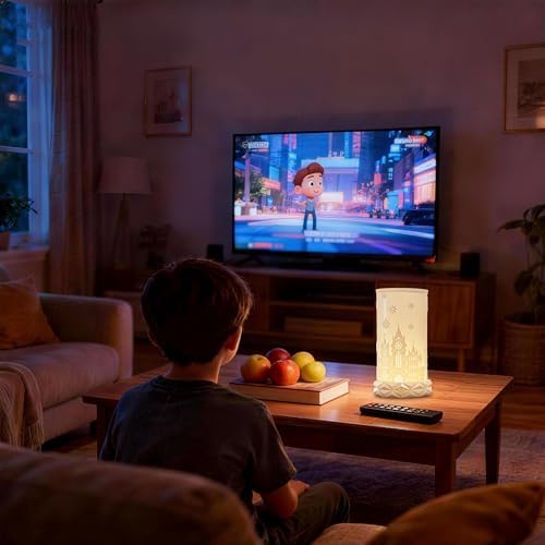 Touch Control Table Lamp for Bedroom, Portable LED Cordless Lamp, 1500mAh Rechargeable Battery Operated, 3 Color Temperatures Rotating Bedside Lamp for Living Room, Nightstand