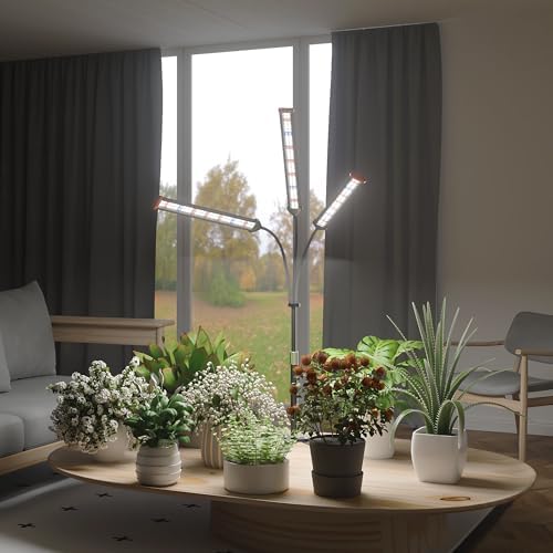 Grow Light for Indoor Plants,5000K Full Spectrum Growing Plant Lamp