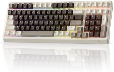 RK ROYAL KLUDGE F99 Wireless Mechanical Keyboard, Gasket Structure