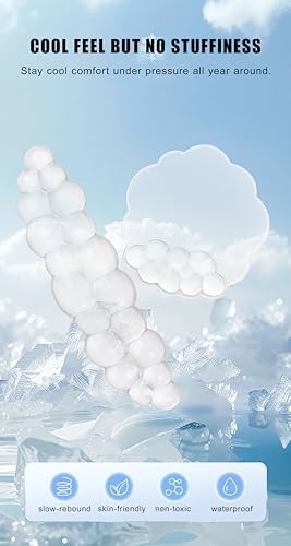 Mouse Pad with Wrist Rest, Soft Cloud Gel Keyboard Mouse Pad Set with Hand Wrist Support, Cute Non Slip Office Desk Accessories for Comfort/Pain Relief/Computer/Laptop (2Pc Clear Cloud)