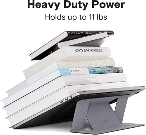 MOFT Adhesive Laptop Stand, Foldable &Portable Laptop Riser for Mobile Work