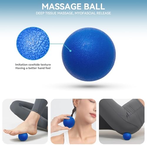 Krightlink 5 in1 Foam Roller Set High Density Foam Roller Muscle Recovery