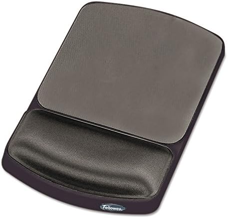 Fellowes Gel Mouse Pad Wrist Support - Graphite (91741)