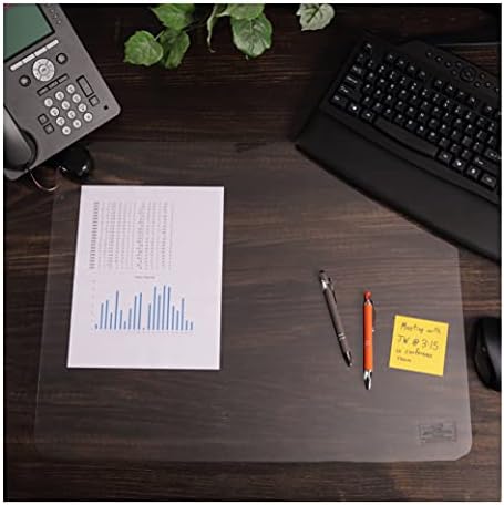 Artistic Krystal View Plastic Desk Pad, 19" L x 24" W, Clear (60-4-0M)