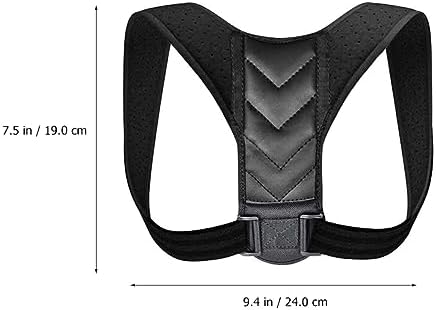 VALICLUD Adjustable Invisible Posture Corrector Belt Comfortable Back Brace for Improved Posture Suitable for Men and Women Discreet Design for Everyday Use