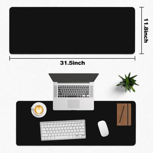 Mouse Pad Gaming - Desk Mat for Keyboard and Mouse - Large Mouse Pads for Desk, Gaming Mousepad with Non-Slip Base, Desks Pad (31.5" X 11.8") for Game, Office and Home