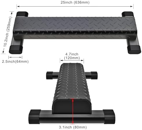 Kipika Versatile Calf Raise Bar, Heavy Duty Steel Standing Calf-raise Stand
