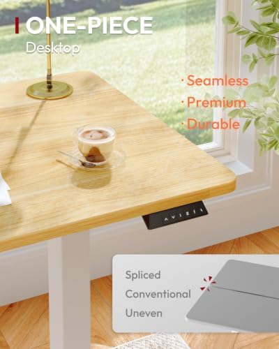 SANODESK 1'' Thick One-Piece 55 x 28'' Height Adjustable Standing Desk