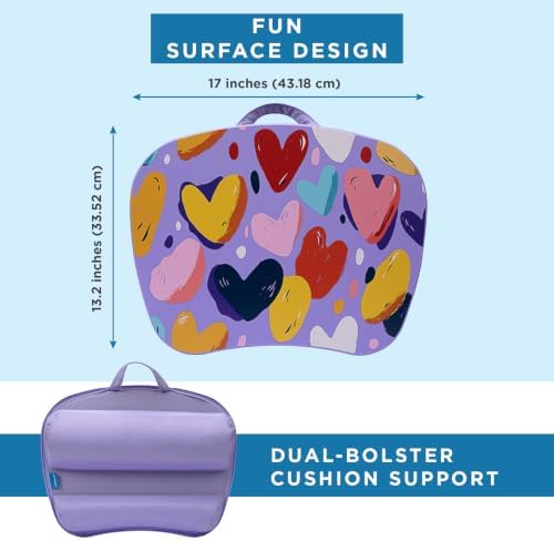 LAPGEAR MyStyle Lap Desk – Hearts, Fits 15.6" Laptops