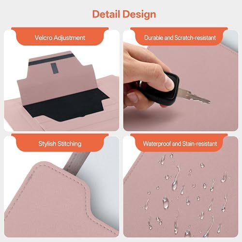15-16 Inch Protective Laptop Sleeve with Stand, for MacBook Pro/MacBook Air